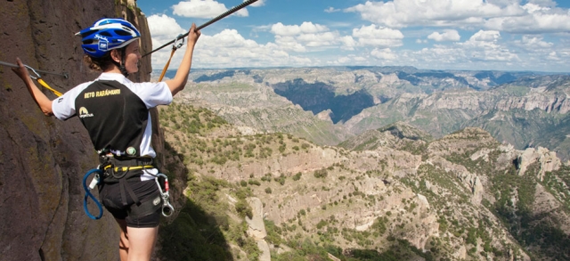vistas desde la ferrata